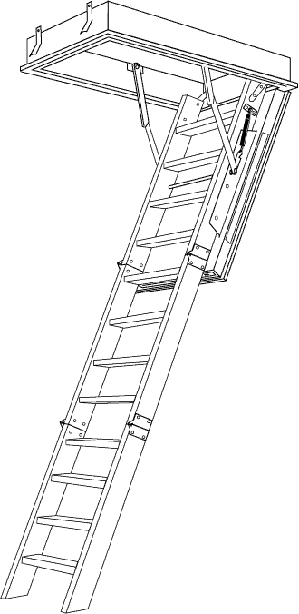Insulated Attic Ladders and Hatches