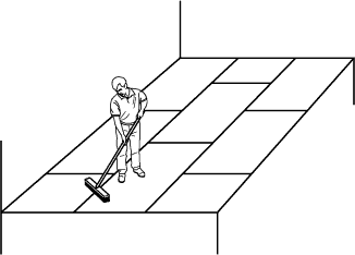 metal roofing 4: Inspect  shoes before beginning. for Sweep STEP workersâ€™ well vacuum installing or